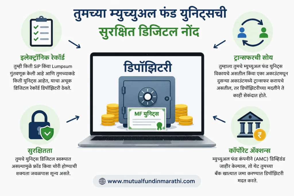 depository meaning in marathi