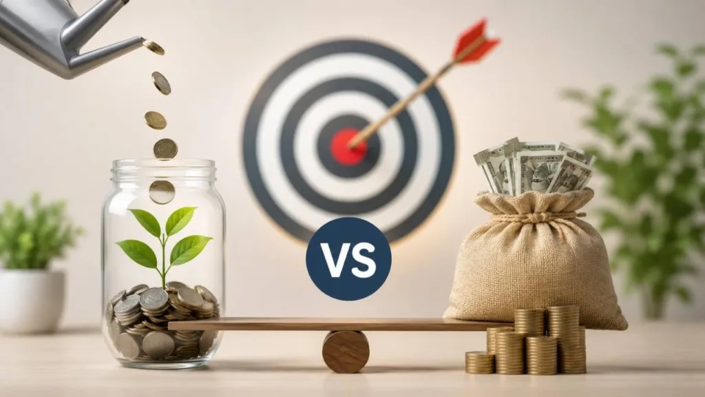 mutual fund sip vs lumpsum in marathi