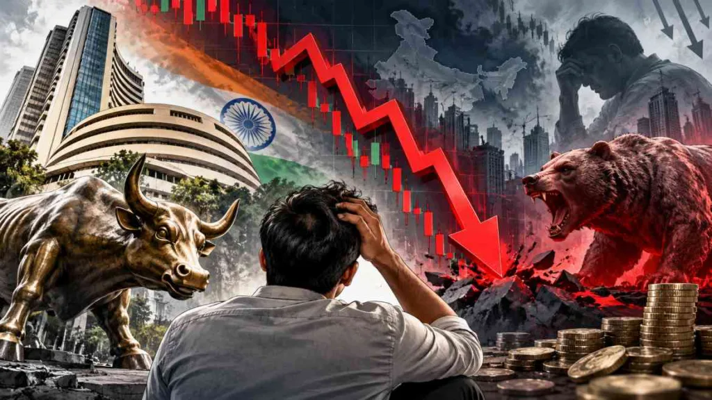 share market crash history news in marathi